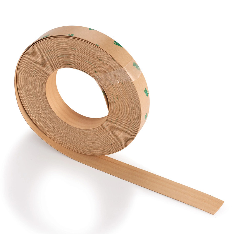 3M Pressure Sensitive Peel and Stick Edge Banding - 13/16" x 50' Roll - Species:Maple